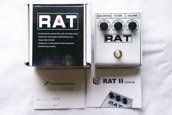 Color Proco Rat 2 White Ikebe 40Th Anniversary Pro-Co No.y640
