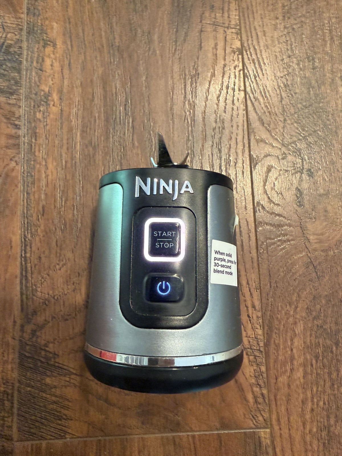 Ninja Cordless Gray Portable Personal Blender Model BC151BK BASE ONLY. No Cord