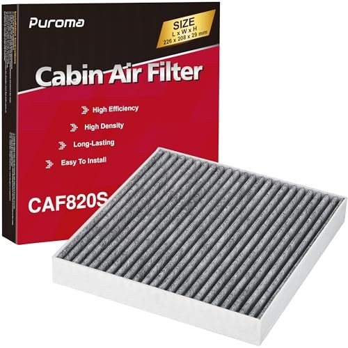 Cabin Air Filter with Activated Carbon, Replacement for CF2820, Compatible 1