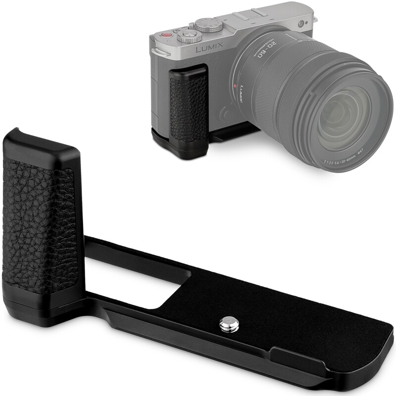 Haoge HG-S9-B Handle HandGrip for Panasonic LUMIX S9 Camera Black