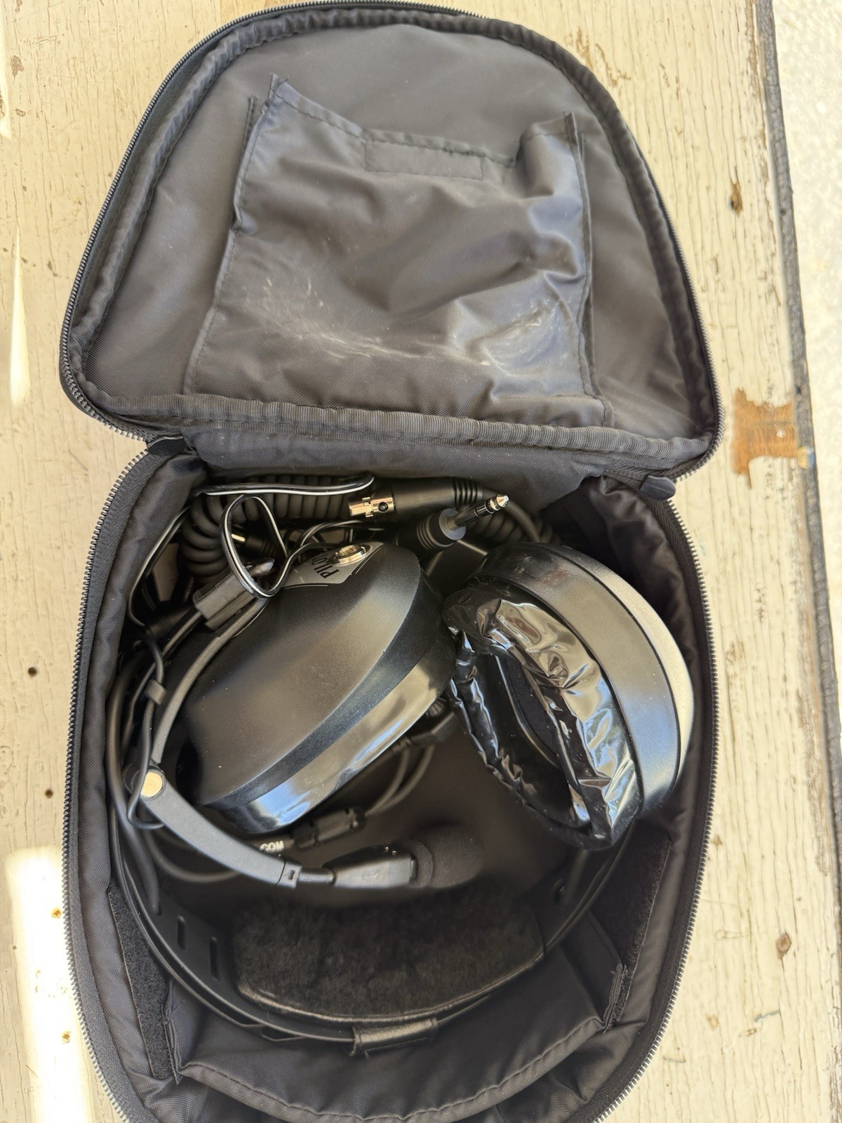 Pilot-USA PA1779TH Pilots Headset ANR For Helicopters. Rechargeable! Very Comfy!