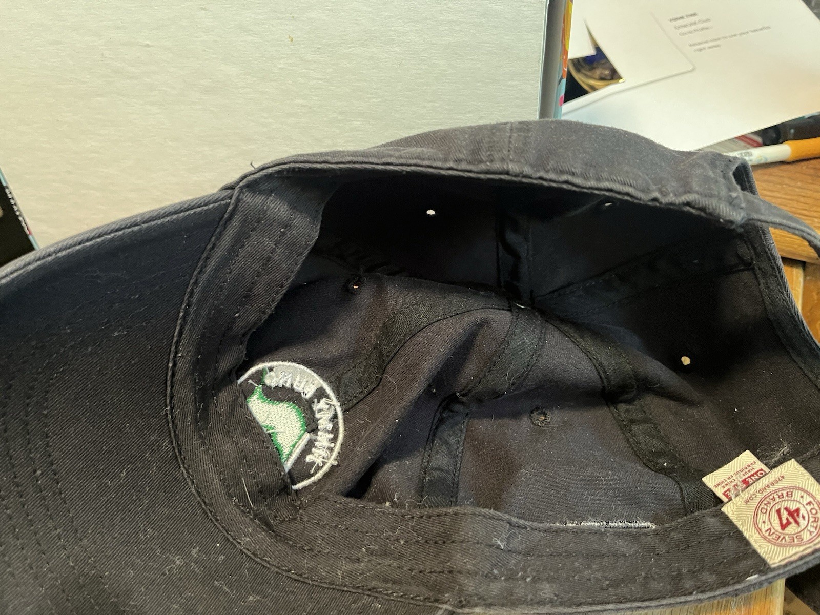 Jimmy Fund Golf Black Snapback Cap Hat Adjustable