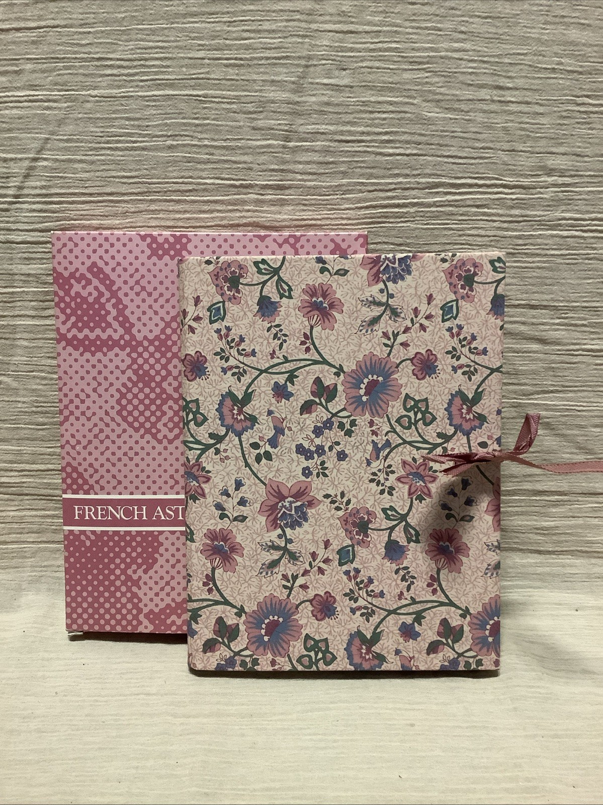 Vintage 1980s Avon French Aster Writing Folio Stationary Set