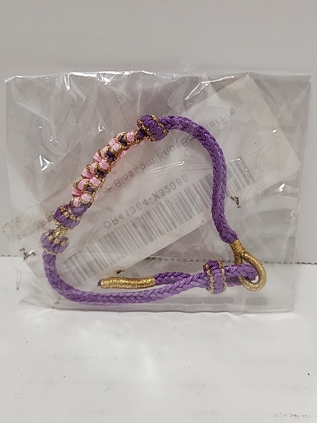 Ethnic Style Hand Woven Peach Blossom Knot Bracelet