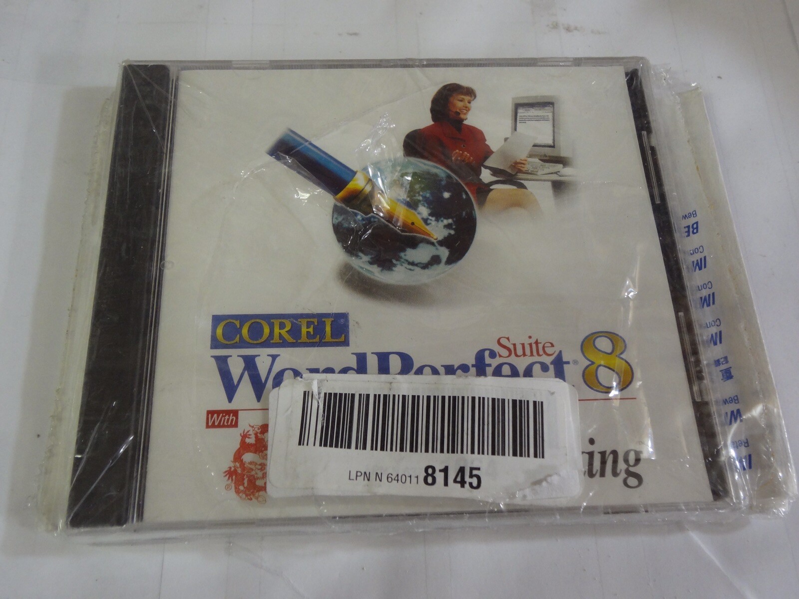 Corel Wordperfect Suite 8 CD-ROM Word Processor Dragon Naturally Speaking #2