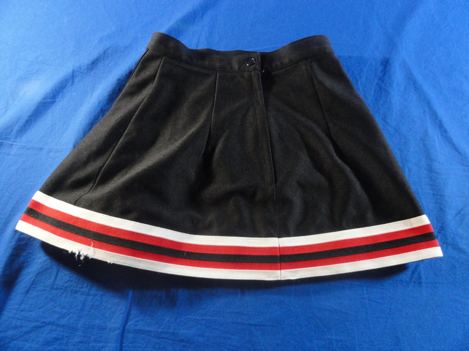 VARSITY RN 64650 BLACK RED WHITE SPIRIT FASHION CHEERLEADING UNIFORM SKIRT 5