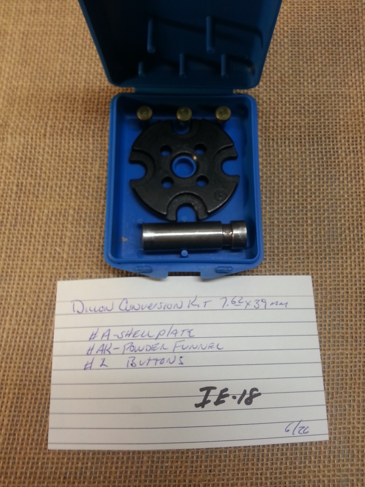Dillon Precision Conversion Set 450/550 Presses 7.62 X 39 Russian