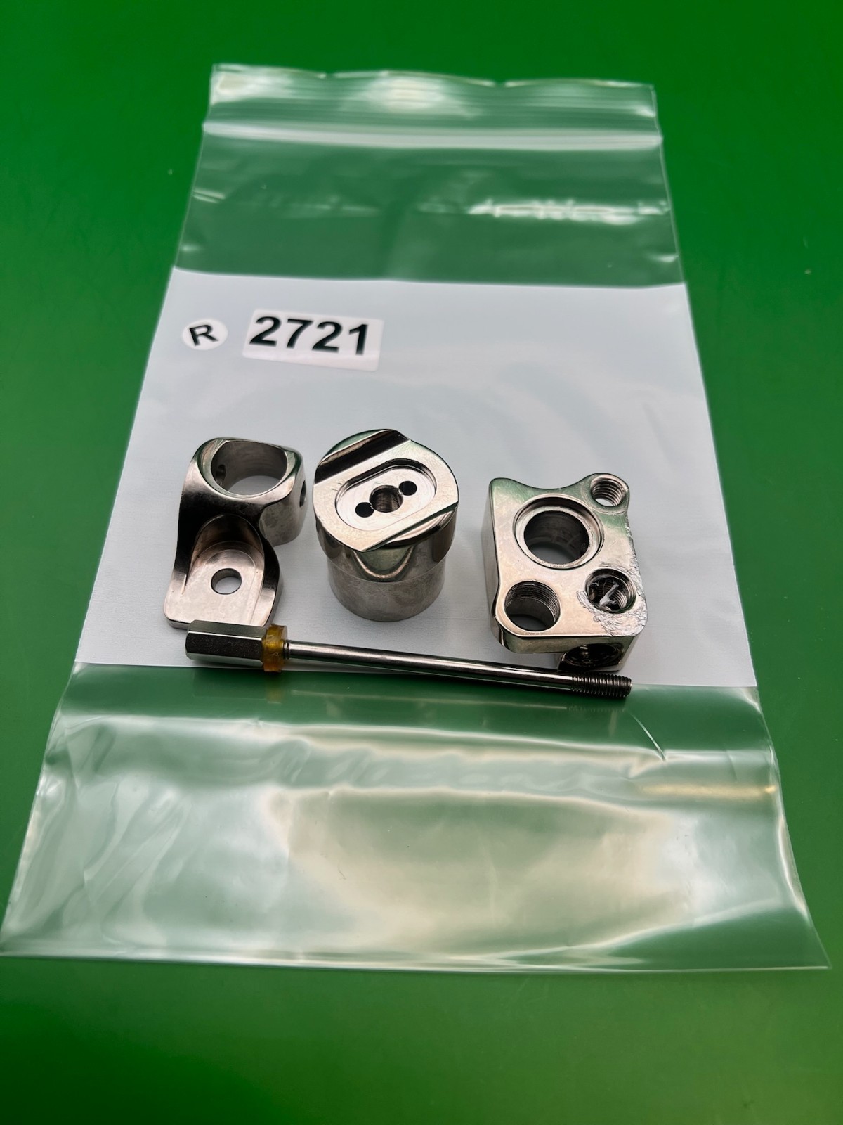 Autococker VASA Front Block, Back Block - Chrome