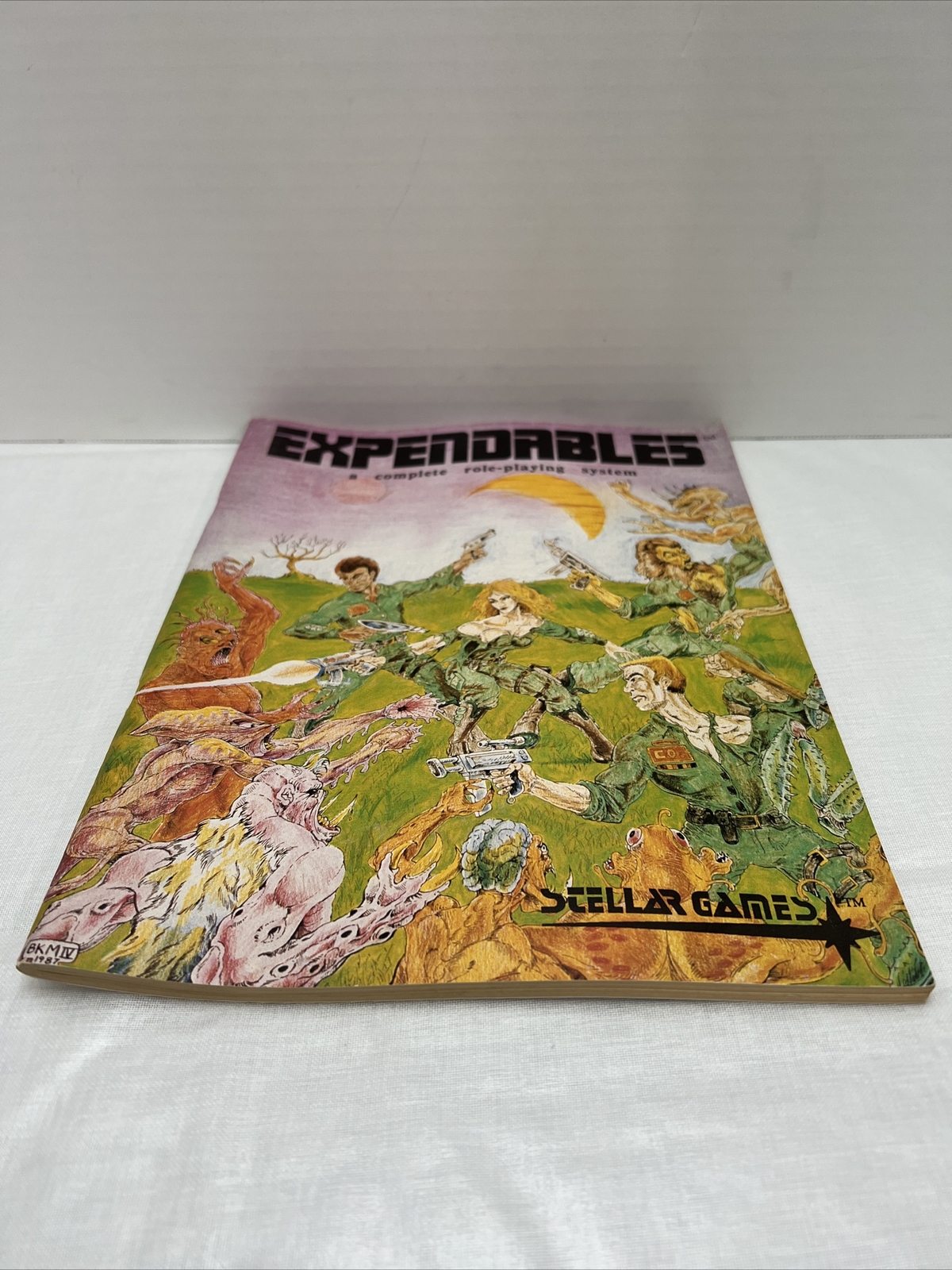 EXPENDABLES A Complete Role-playing System Stellar Games 1987