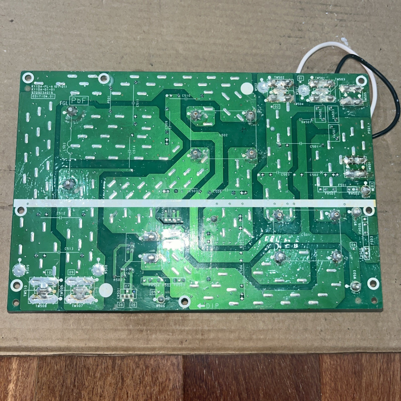 Fujitsu 9709034019, K11DA-FL-A, 1122HUE-FLO, K11DA-01-01 Power Filter Board