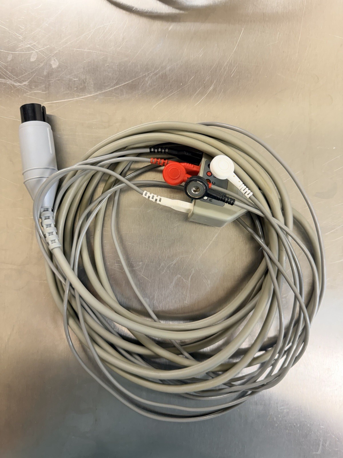 Mindray Datascope ECG Cable 0131000079, 6-Pin, 3-Lead Snap, AHA