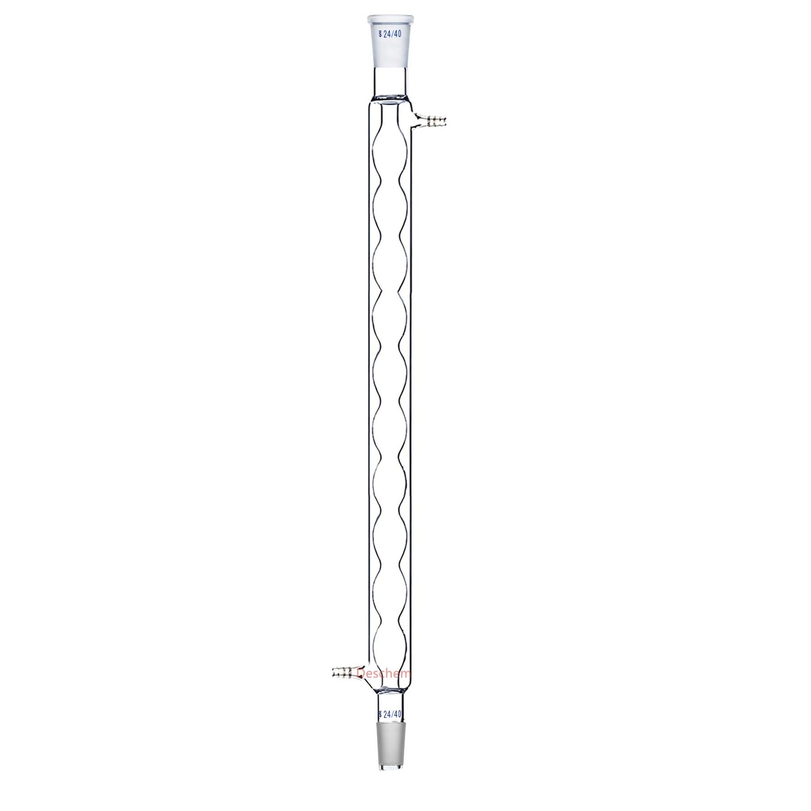 600mm,24/40,Glass Allihn Condenser,Ball Shape Column,Lab Glassware