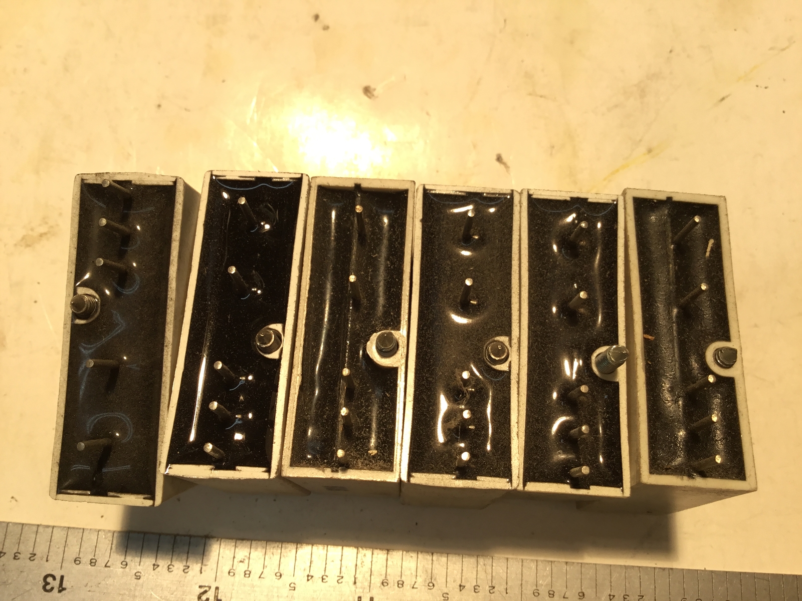 6 pc OPTO 22 IDC5 Solid State Relay Salvage (167)