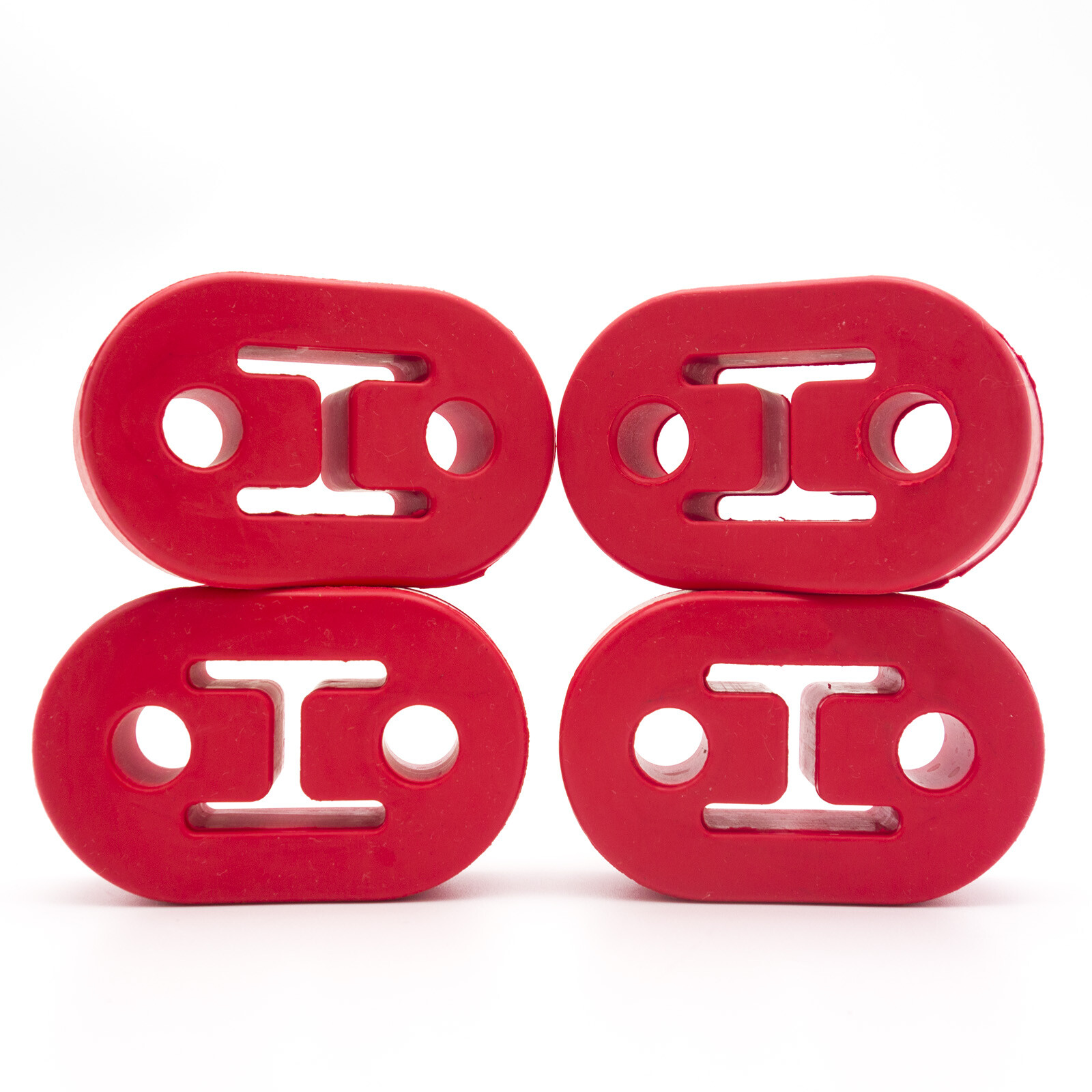 (4) Exhaust Tail Pipe Mount Bracket Hanger Bushing Insulator Heavy Duty Rubber