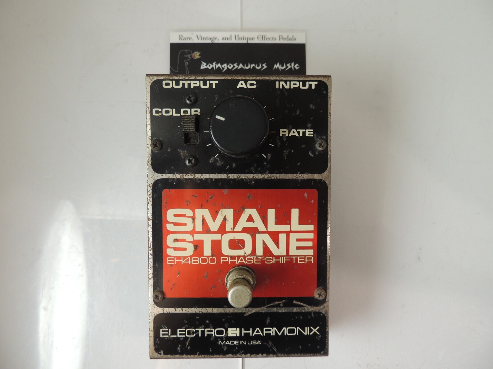 Vintage Electro Harmonix Small Stone EH4800 Phase Shifter Phaser V3 Version 3