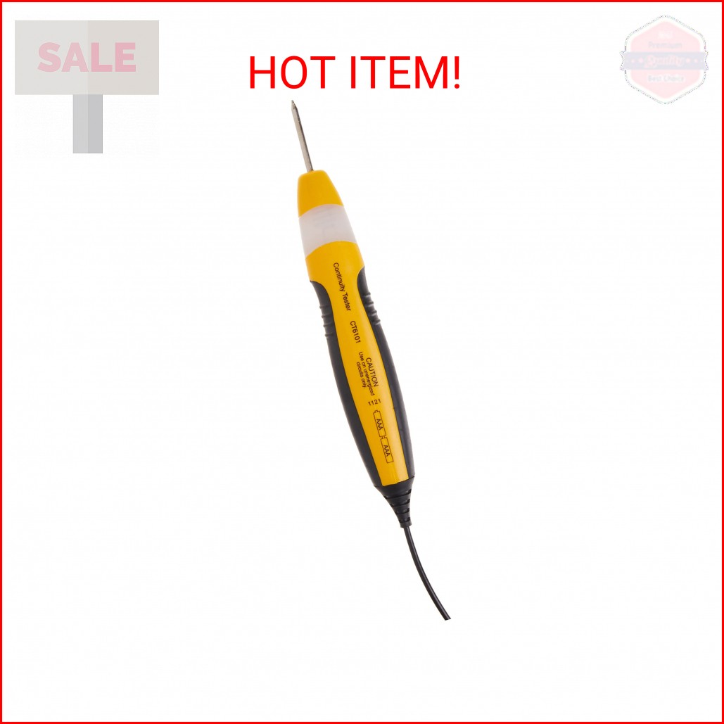 Gardner Bender Sperry Instruments CT6101 Heavy Duty Continuity Tester, 2 Range,