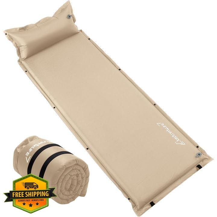 Clostnature Self Inflating Sleeping Pad - 1.5-3" Camping Mat