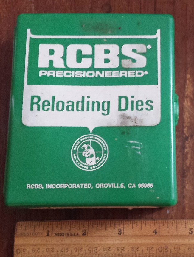 RCBS RELOADING DIES  30-06   2 DIE SET - Part Number 14801 -preowned