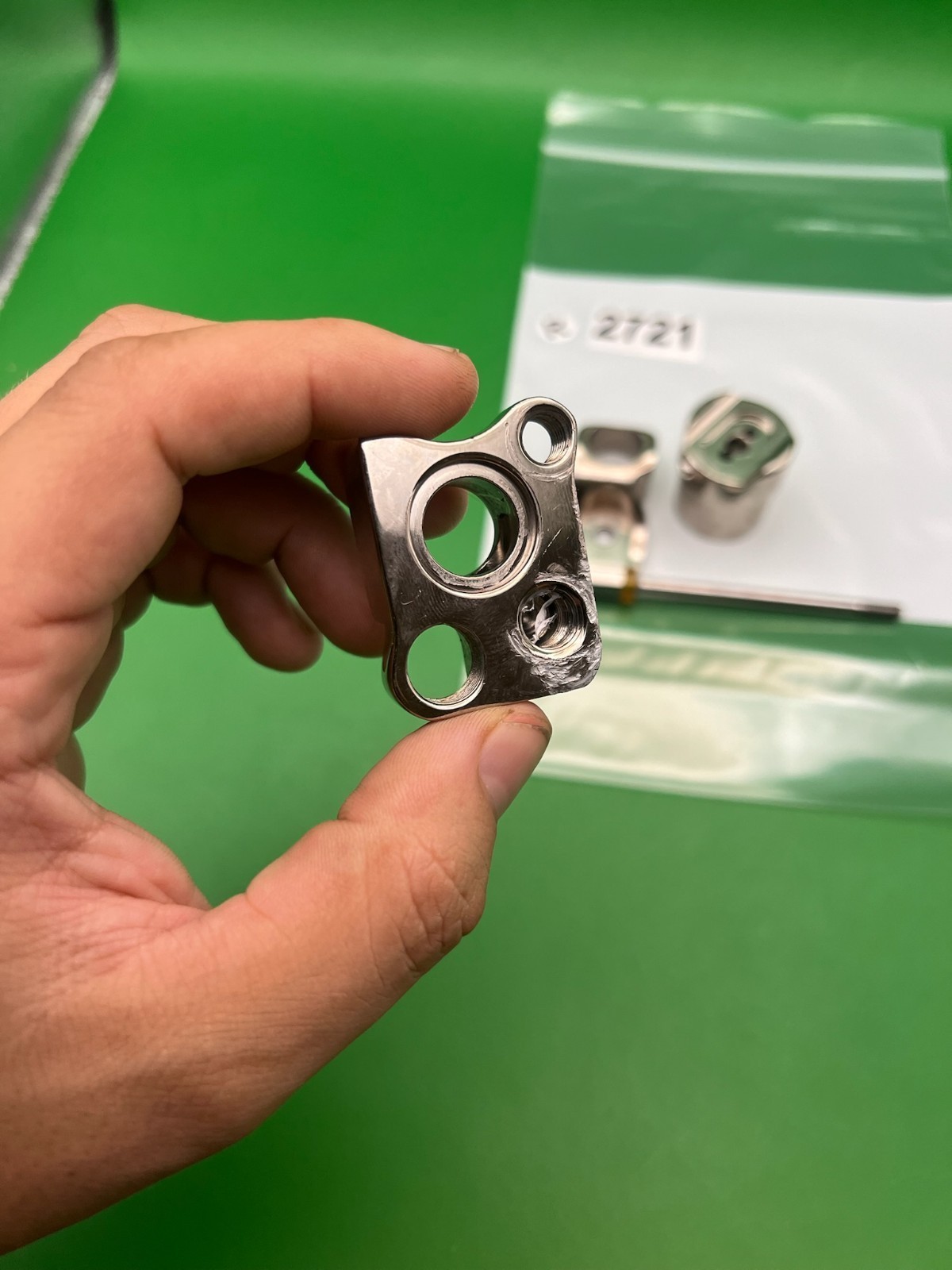 Autococker VASA Front Block, Back Block - Chrome