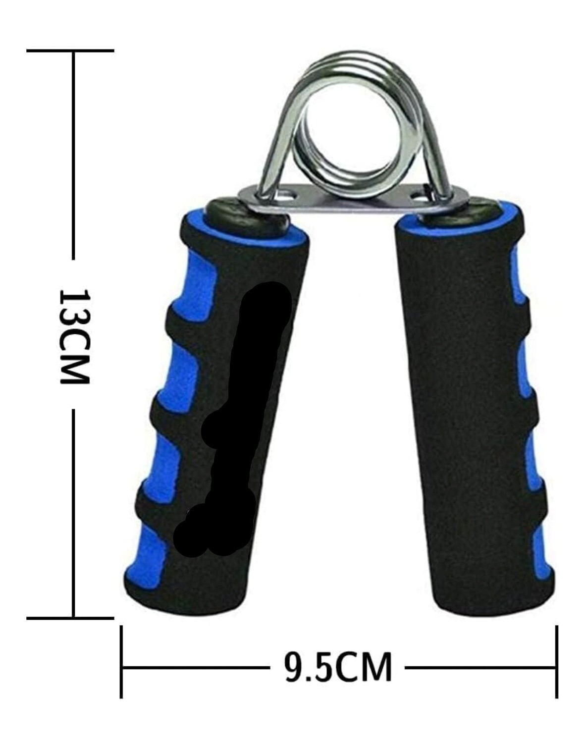 Hand Finger Grip Strengthener Set Blue/Black 2 pack Increase Wrist Forearm