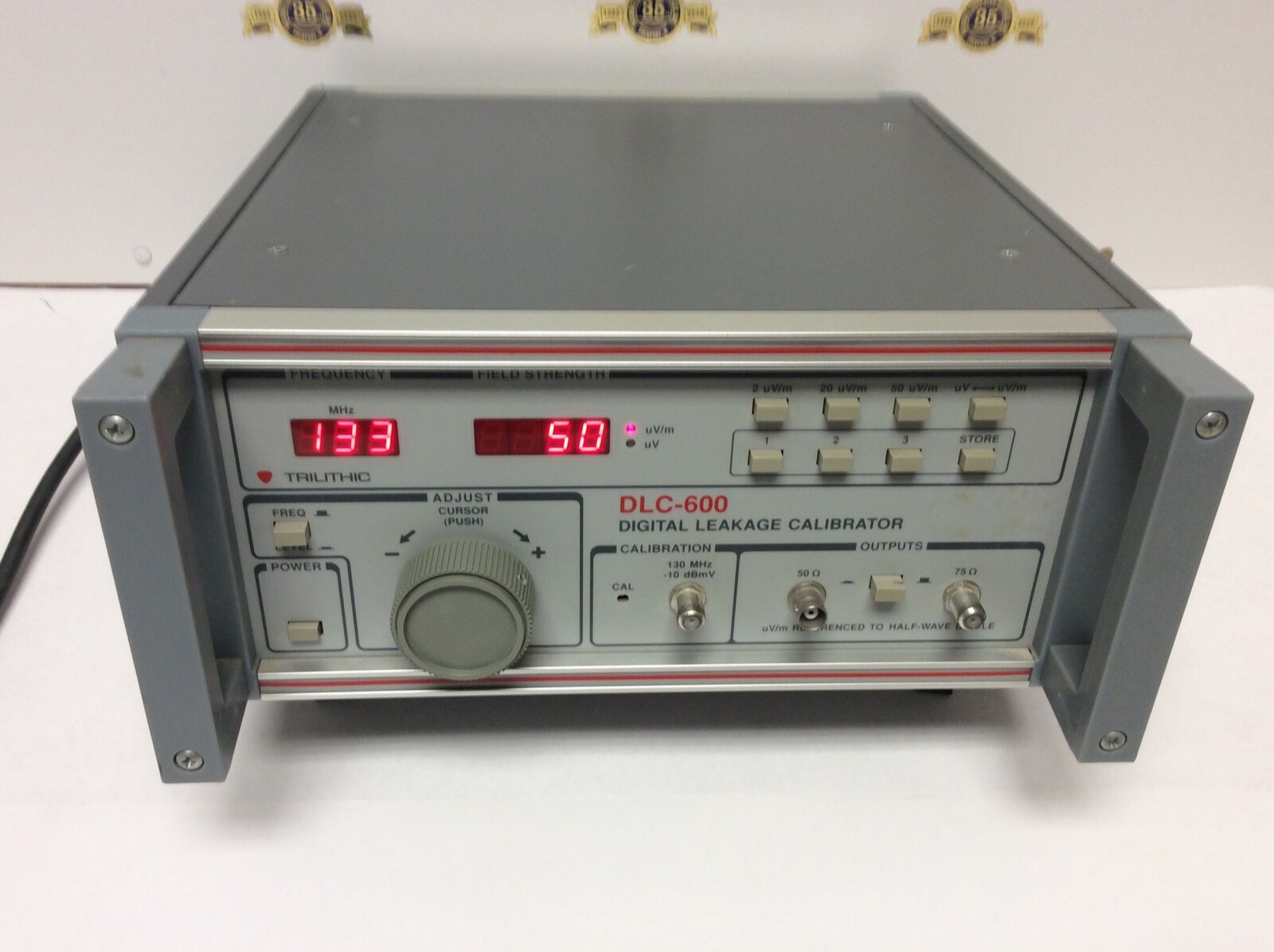 Trilithic DLC-600 Digital Leakage Calibrator RF Frequency Powers Test Ok Only