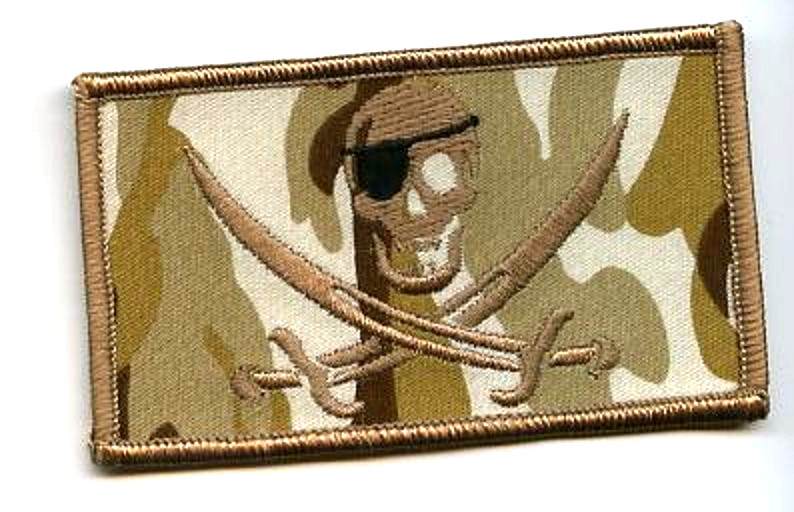 JOINT TASK FORCE JTF SEAL SPECIAL WARFARE GROUP ODA vêlkrö PATCH: ONE-EYE SKULL