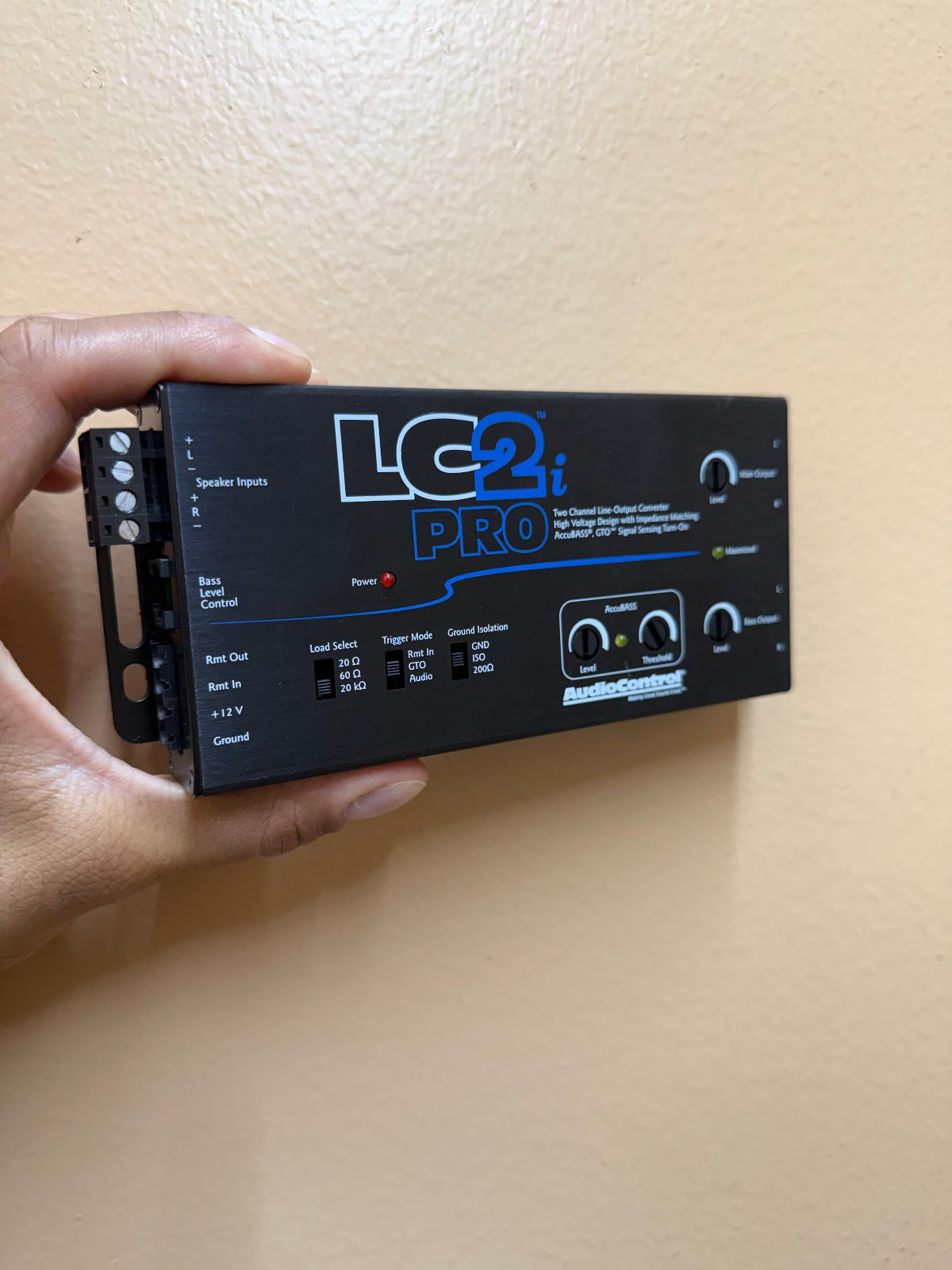 AudioControl LC2i PRO 2-Channel Active Line Output Converter - No box - no acces