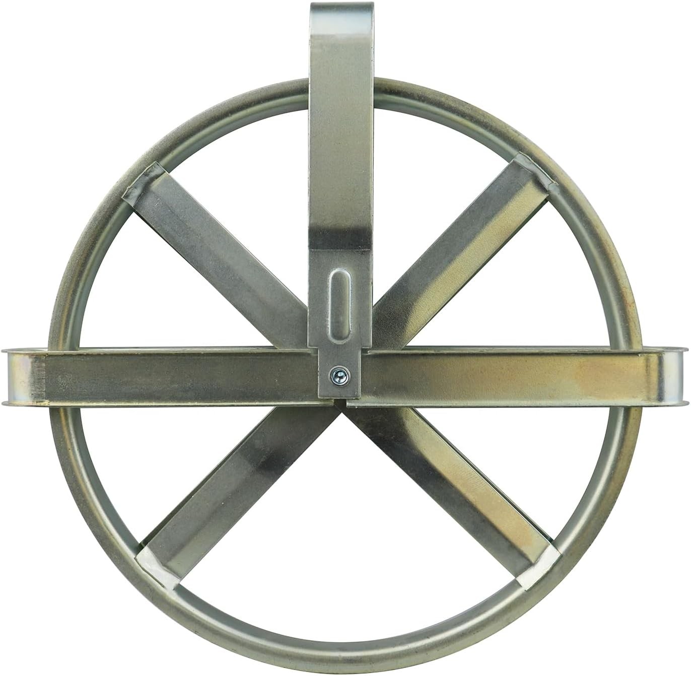Clothesline Pulley 8 Inch Metal Clothes Line Pulley Weather Resistant Nylon Rope