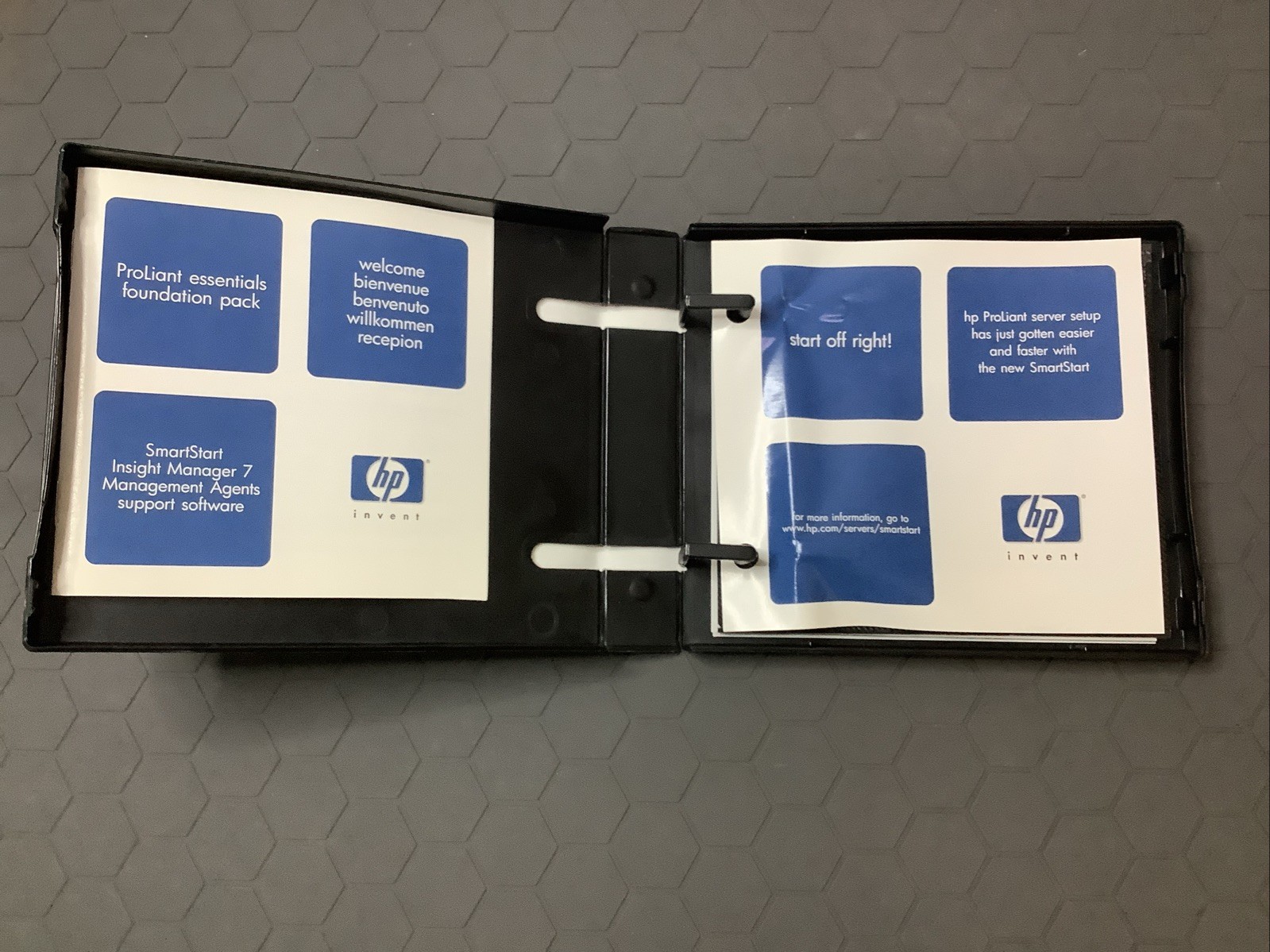 HP ProLiant Essentials Foundation Pack OEM Software CD Set P/N 301972-A02
