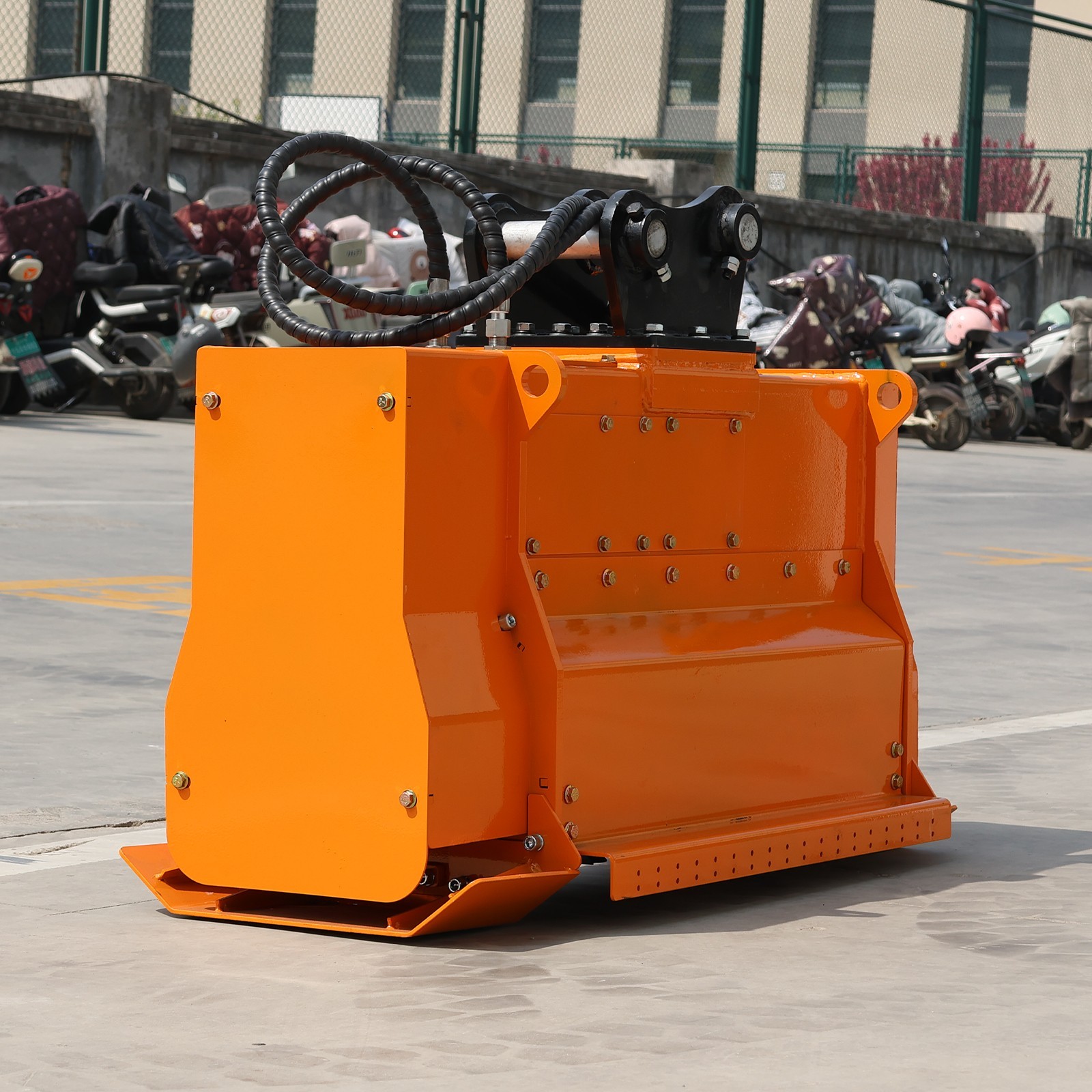 Hydraulic Forestry Mulcher for 3-4 Ton Mini Excavator Brush Cutter 40mm Pin NEW