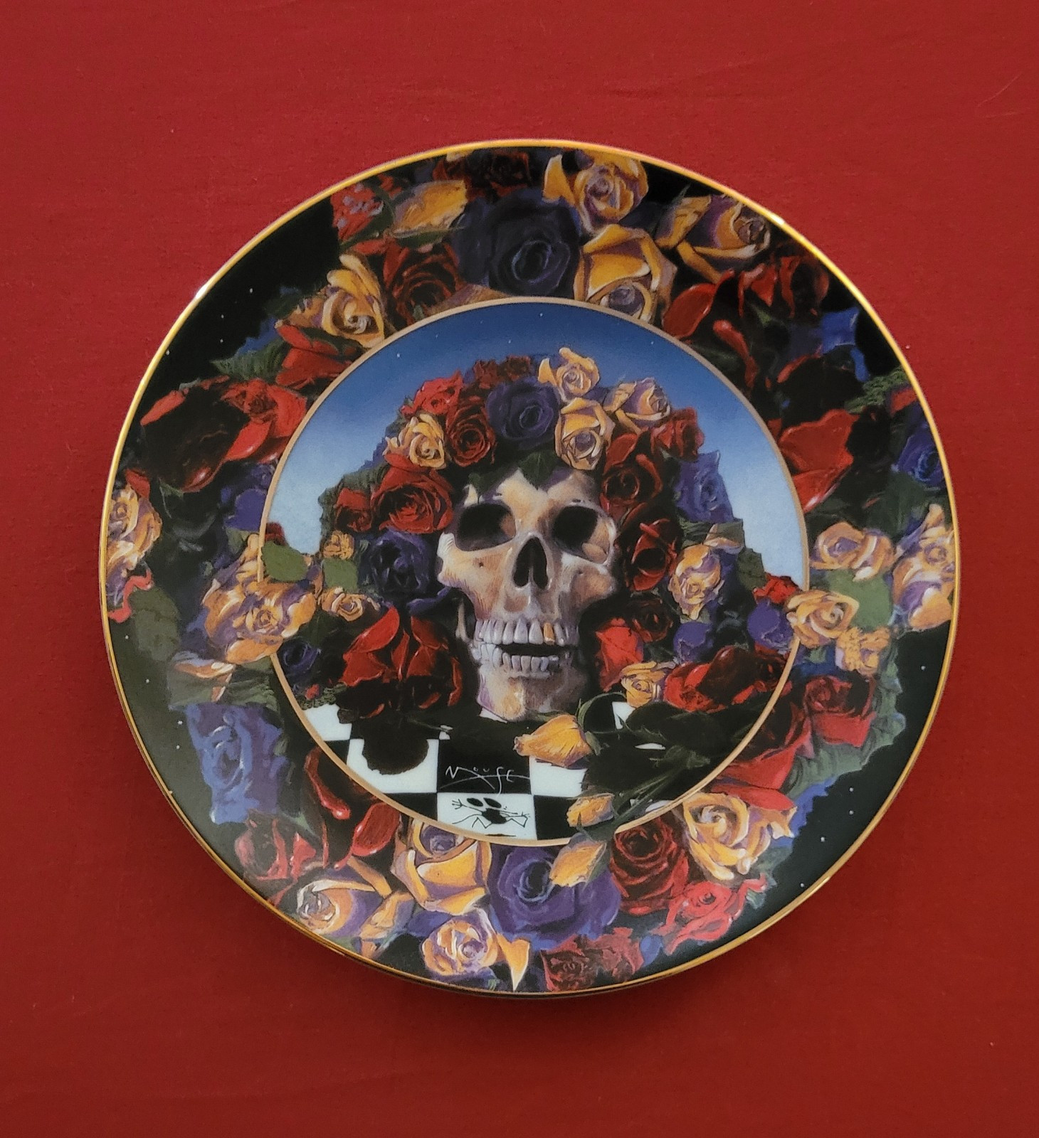 Grateful Dead Hamilton Collection Plate Timeless
