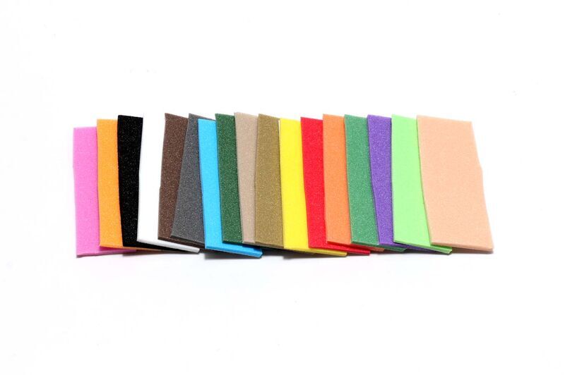 2 MM HIGH FLOAT FOAM Hareline Dubbin' Fly Tying Material 3 Sheets Per Pack