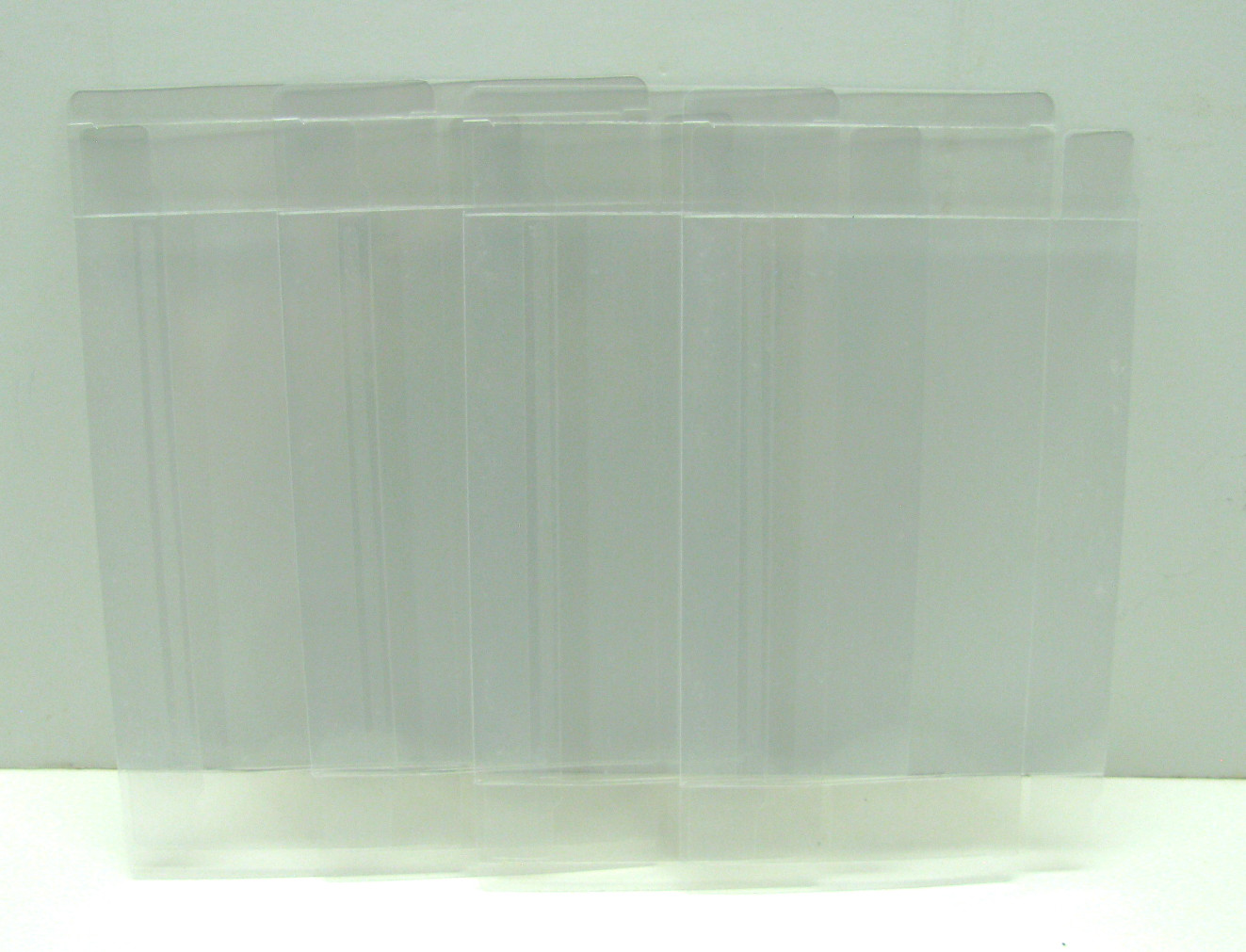 1X INTELLIVISION GAME CIB (SIZE B) - CLEAR PLASTIC PROTECTIVE BOX PROTECTORS