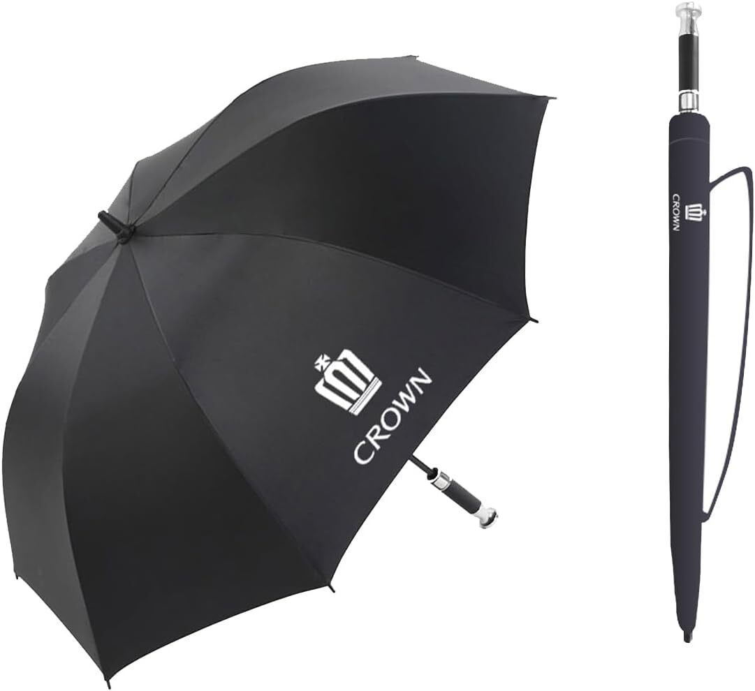 CROWN Umbrella CROWN Fully Automatic Umbrella 8 Parent Fold Import 120cm