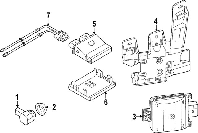 Genuine Audi Mount Bracket 89E-907-461