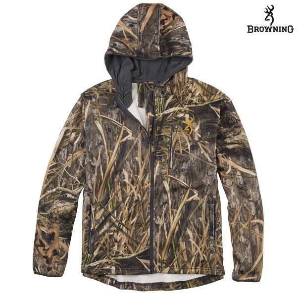Browning Wasatch Camo Fleece Hunting Jacket - Choose Size and Camo Pattern - NEW