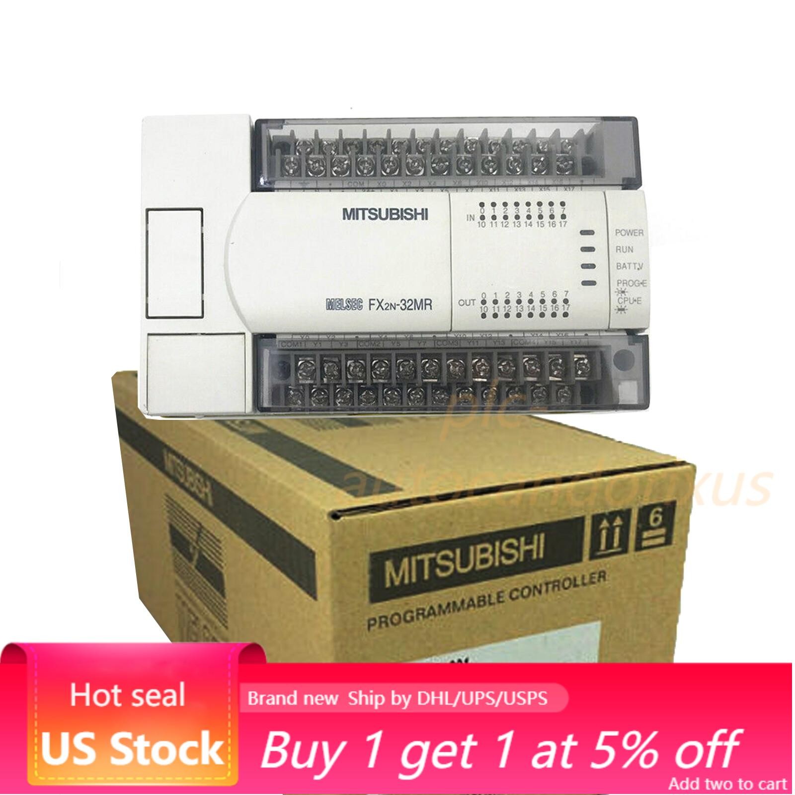 New In Box MITSUBISHI FX2N-32MR-001 Programmable Logic Controller Module