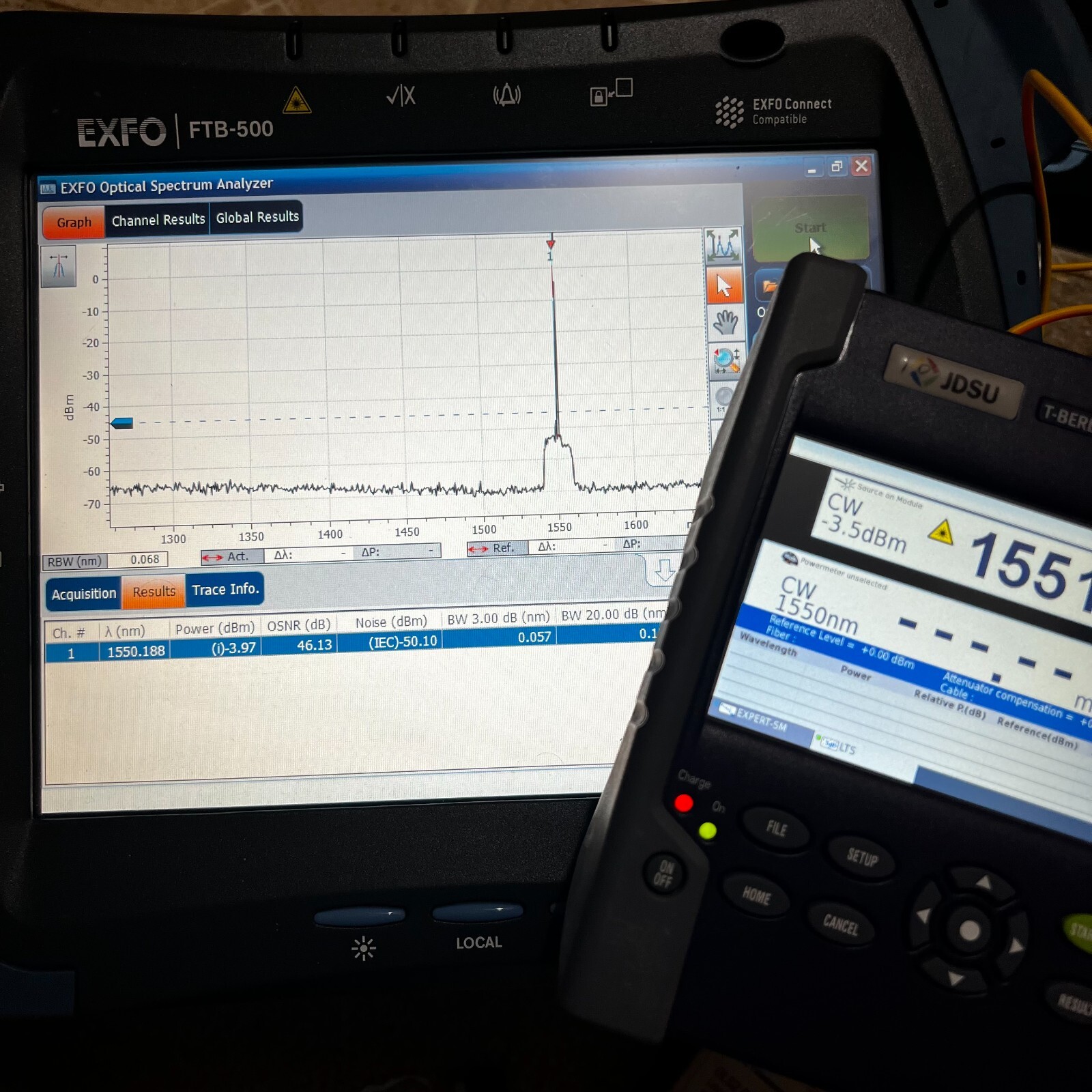 Exfo FTB-5240S Optical Spectrum Analyzer Module FTB-5240S-P-EL