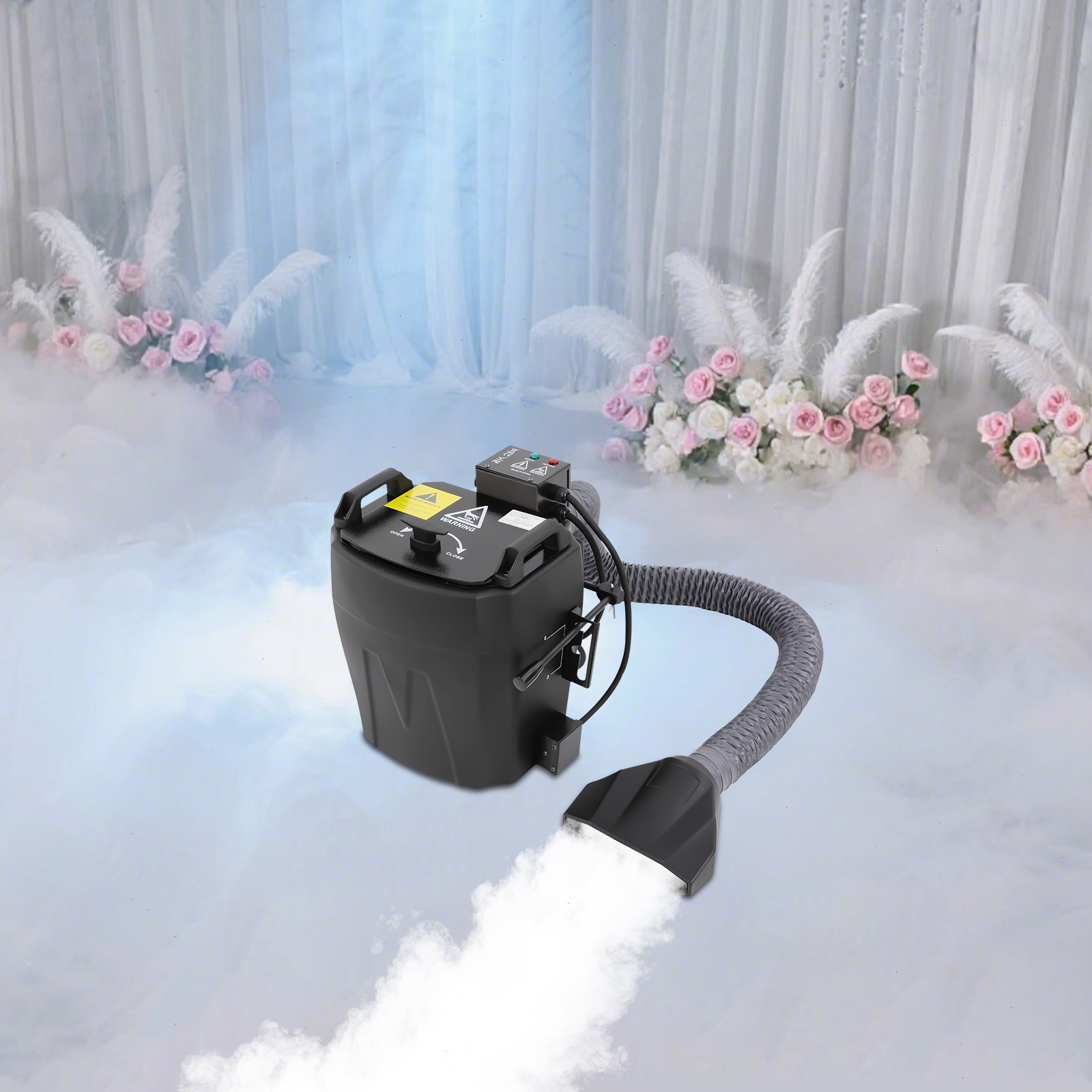 Dry Ice Low Lying Club DJ Party Smoke Effect Machine Dry Ice Fog Machine 150m2