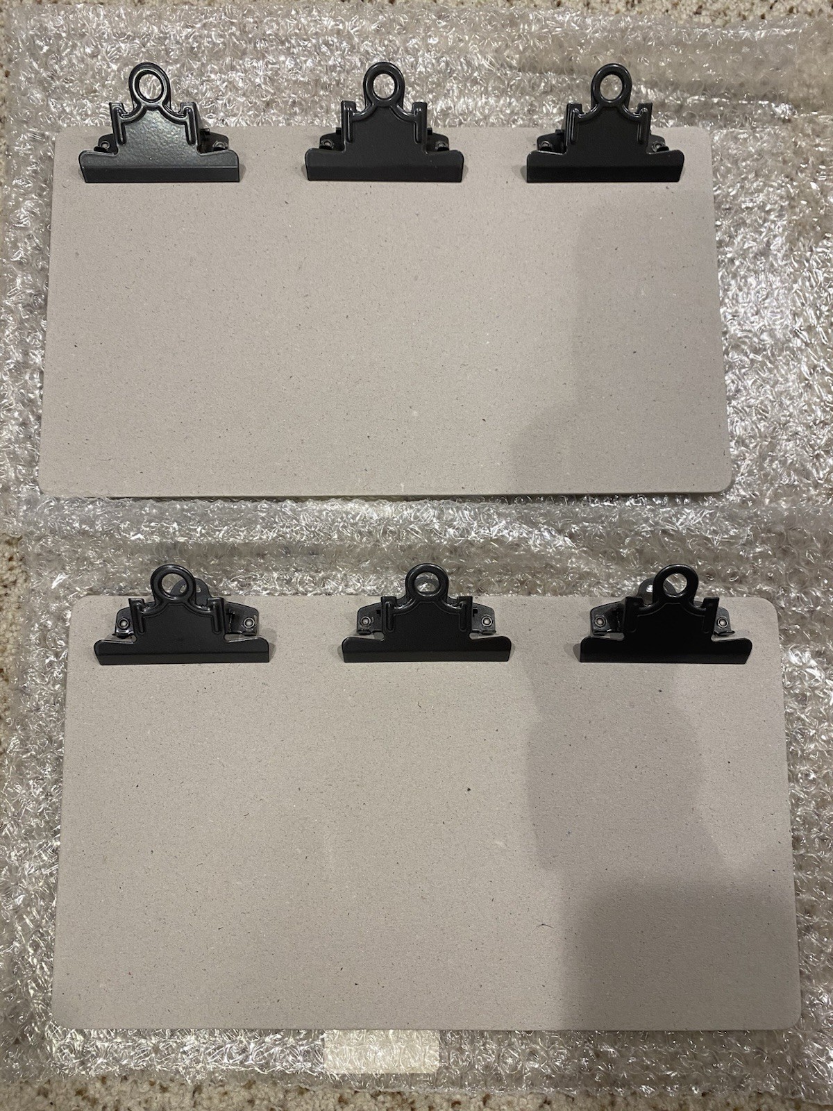 2 STAMPIN' UP! On Board Clipboards 13" x 7-1/2"
