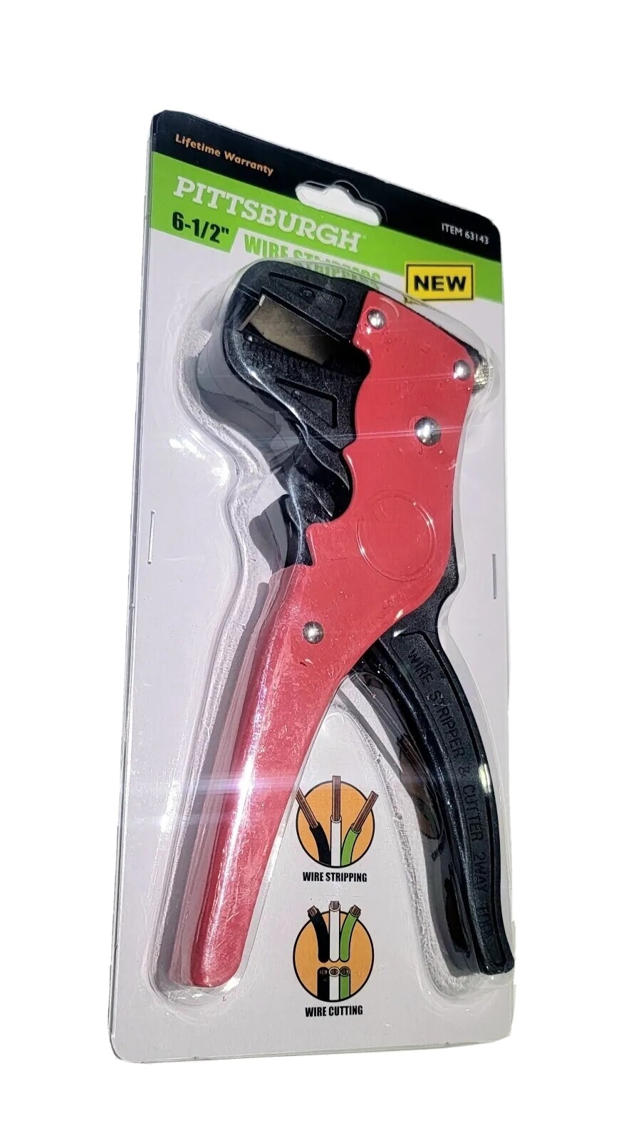 PITTSBURGH 6-1/2 in. Wire Strippers with Pressure Adjustment
