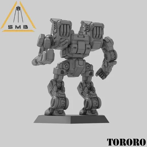 Battletech Compatible Tororo 6A 3d Print Proxy By SirMortimerBombito