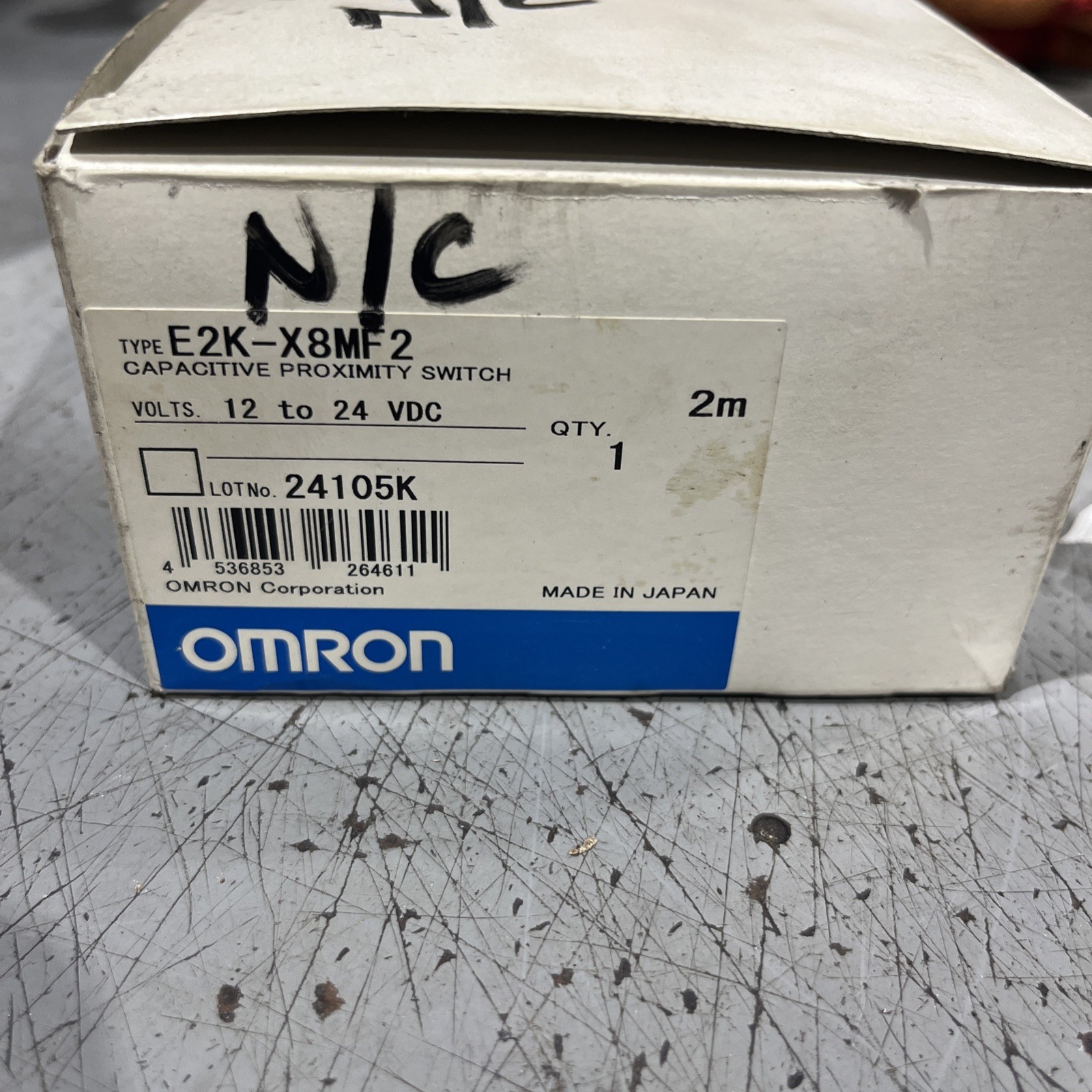 🔥OMRON E2K-X8MF2 Proximity Switch Sensor, New Free Shipping🇺🇸