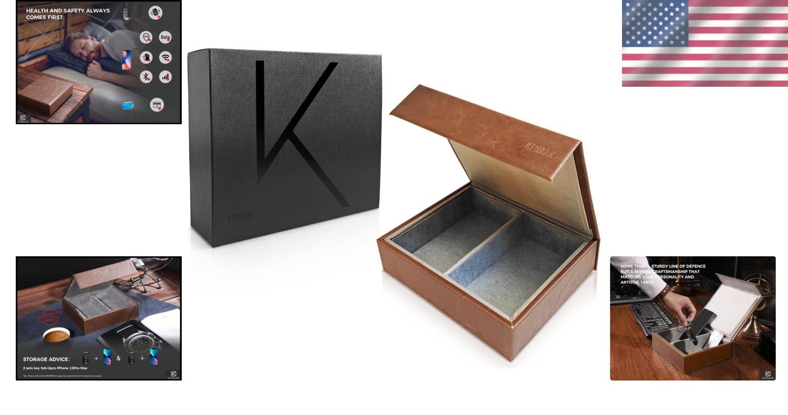 Faraday Box for Key Fobs | Signal Shielding Storage Solution