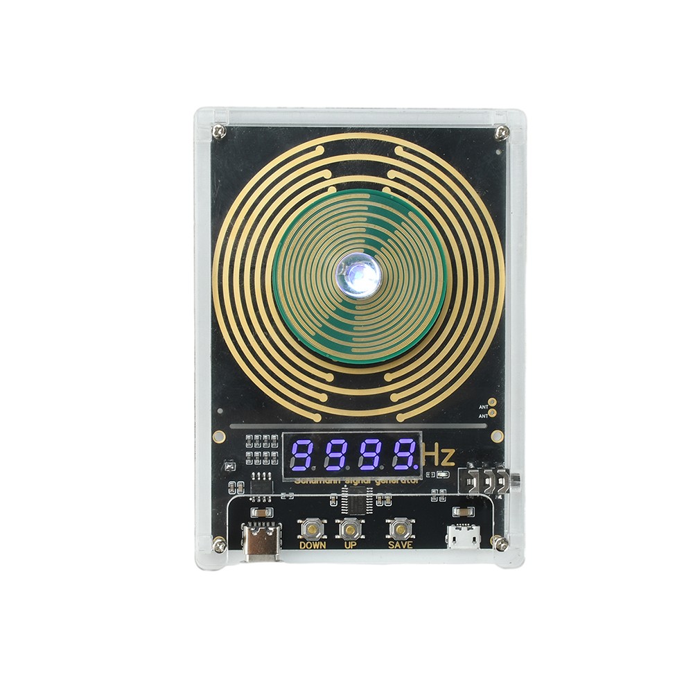 DC 5V 0.01-9999HZ Adjustable Frequency Schumann Wave Sine Wave signal Generator