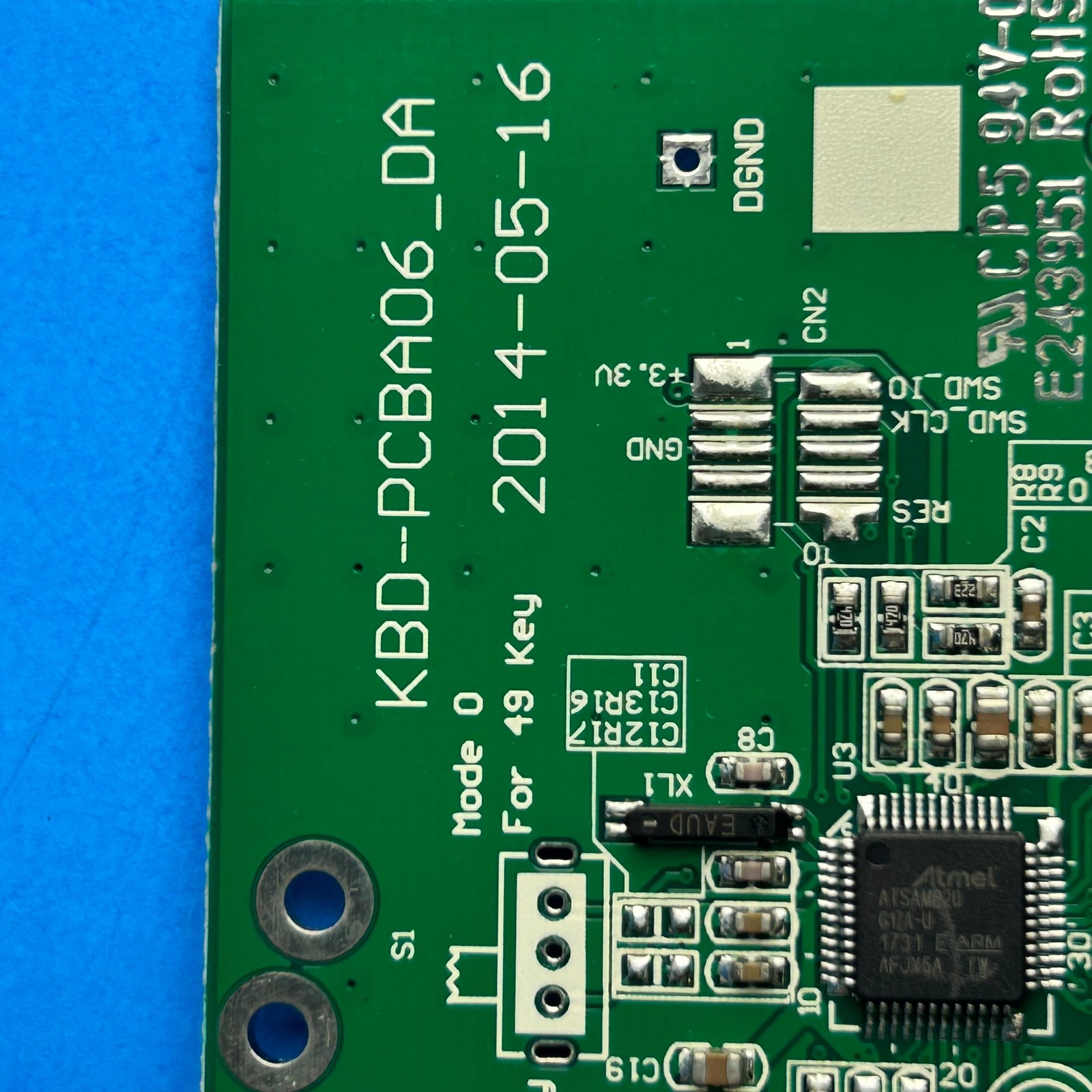 NI KOMPLETE S25 MK1 MIDI Keyboard Used Part: Main Processor Board PCBA06-DA