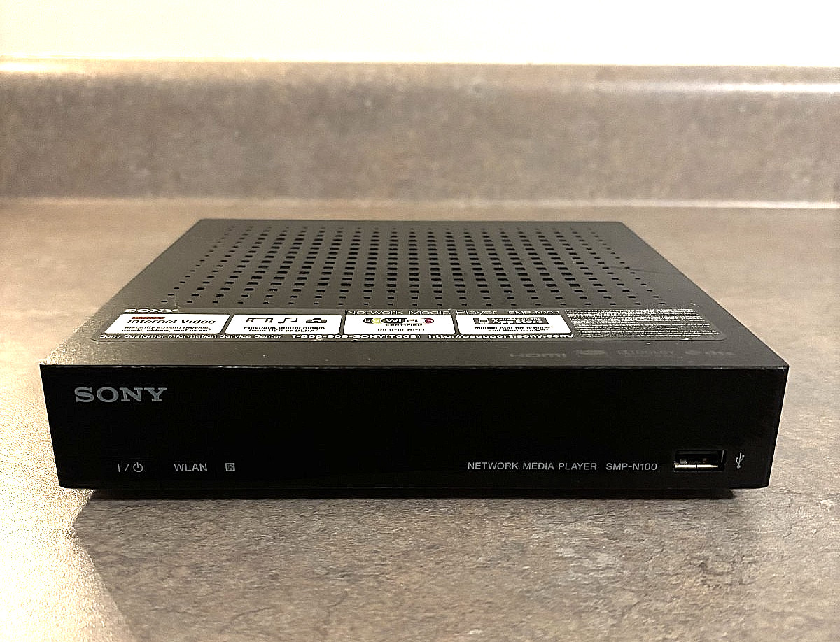 Sony SMP-N100 - Network Media Player - Wi-Fi