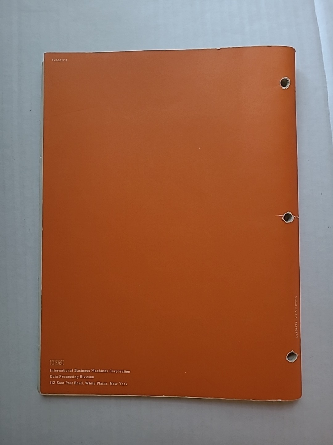 IBM General Information Manual Introduction to IBM Data Processing Systems 8/64