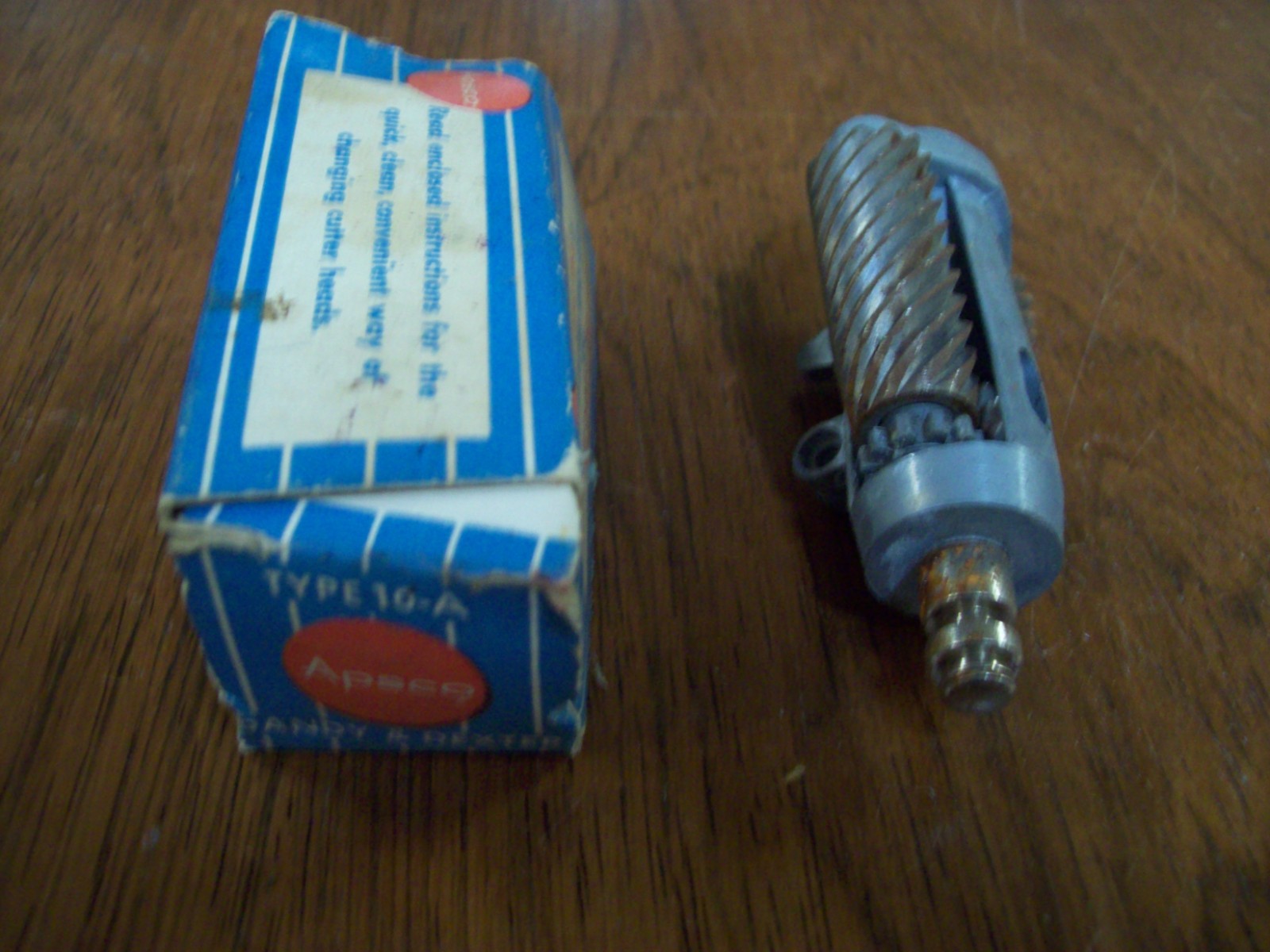 APSCO Type I0-A Complete Cutter Head Assembly for Apsco Dandy Pencil Sharpener
