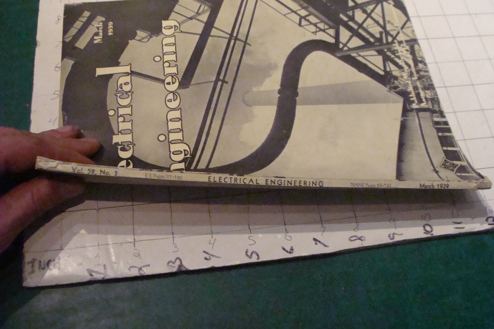 ELECTRICAL ENGINEERING march 1939 - New England hurricane power stuff, etc